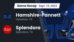 Recap: Hamshire-Fannett  vs. Splendora  2023