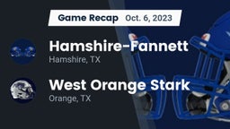 Recap: Hamshire-Fannett  vs. West Orange Stark  2023