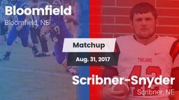 Matchup: Bloomfield High vs. Scribner-Snyder  2016