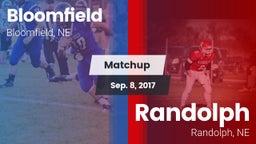 Matchup: Bloomfield High vs. Randolph  2016