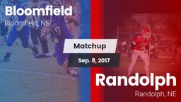 Matchup: Bloomfield High vs. Randolph  2017