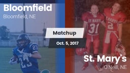 Matchup: Bloomfield High vs. St. Mary's  2017