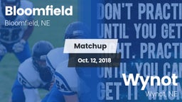 Matchup: Bloomfield High vs. Wynot  2018