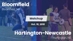 Matchup: Bloomfield High vs. Hartington-Newcastle  2018