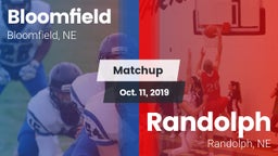 Matchup: Bloomfield High vs. Randolph  2019