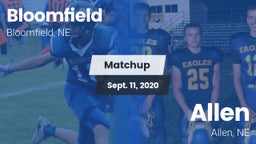 Matchup: Bloomfield High vs. Allen  2020