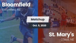 Matchup: Bloomfield High vs. St. Mary's  2020