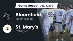 Recap: Bloomfield  vs. St. Mary's  2021