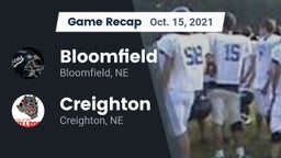 Recap: Bloomfield  vs. Creighton  2021