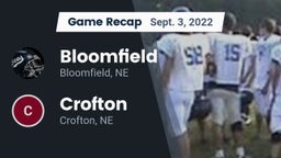 Recap: Bloomfield  vs. Crofton  2022