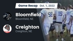 Recap: Bloomfield  vs. Creighton  2022