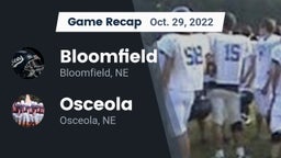 Recap: Bloomfield  vs. Osceola  2022