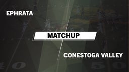Ephrata football highlights Matchup: Ephrata  vs. Conestoga Valley 2016