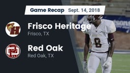 Recap: Frisco Heritage  vs. Red Oak  2018
