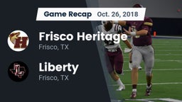 Recap: Frisco Heritage  vs. Liberty  2018
