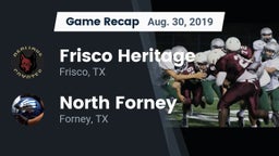 Recap: Frisco Heritage  vs. North Forney  2019