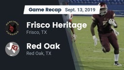 Recap: Frisco Heritage  vs. Red Oak  2019