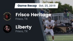 Recap: Frisco Heritage  vs. Liberty  2019