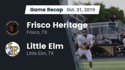 Recap: Frisco Heritage  vs. Little Elm  2019