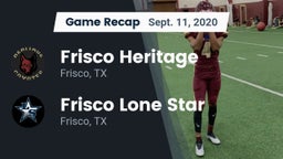 Recap: Frisco Heritage  vs. Frisco Lone Star  2020