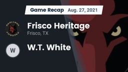Recap: Frisco Heritage  vs. W.T. White 2021
