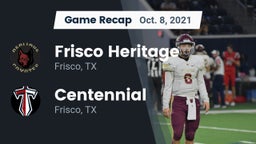 Recap: Frisco Heritage  vs. Centennial  2021