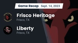 Recap: Frisco Heritage  vs. Liberty  2023