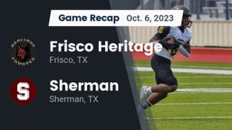 Recap: Frisco Heritage  vs. Sherman  2023