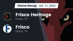 Recap: Frisco Heritage  vs. Frisco  2023