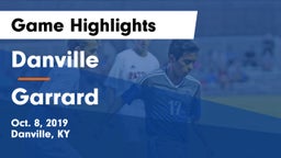 Danville  vs Garrard Game Highlights - Oct. 8, 2019