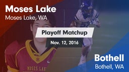 Matchup: Moses Lake High vs. Bothell  2016