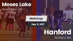 Matchup: Moses Lake High vs. Hanford  2017