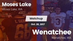 Matchup: Moses Lake High vs. Wenatchee  2017