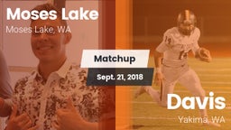Matchup: Moses Lake High vs. Davis  2018