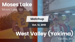 Matchup: Moses Lake High vs. West Valley  (Yakima) 2018