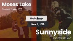 Matchup: Moses Lake High vs. Sunnyside  2018