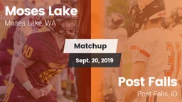 Matchup: Moses Lake High vs. Post Falls  2019