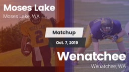Matchup: Moses Lake High vs. Wenatchee  2019