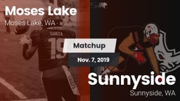 Matchup: Moses Lake High vs. Sunnyside  2019
