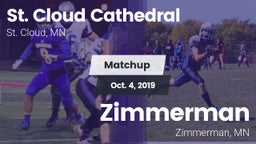 Matchup: St. Cloud Cathedral vs. Zimmerman  2019