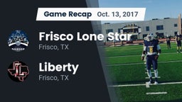 Recap: Frisco Lone Star  vs. Liberty  2017