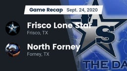 Recap: Frisco Lone Star  vs. North Forney  2020