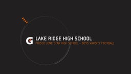 Highlight of Lake Ridge High School