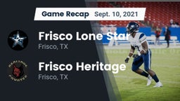 Recap: Frisco Lone Star  vs. Frisco Heritage  2021