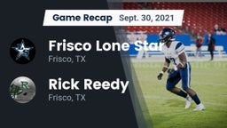 Recap: Frisco Lone Star  vs. Rick Reedy  2021