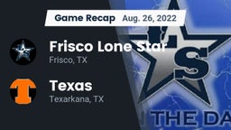 Recap: Frisco Lone Star  vs. Texas  2022