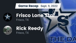 Recap: Frisco Lone Star  vs. Rick Reedy  2022