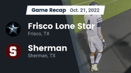 Recap: Frisco Lone Star  vs. Sherman  2022