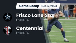 Recap: Frisco Lone Star  vs. Centennial  2023