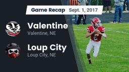 Recap: Valentine  vs. Loup City  2017